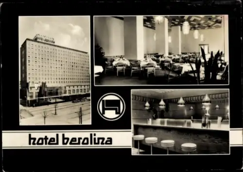 Ak Berlin Mitte, Hotel Berolina, Restaurant, Bar