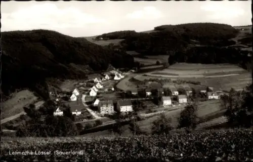 Ak Letmathe Lössel Iserlohn im Märkischen Kreis, Gesamtansicht