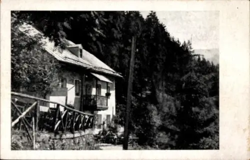 Ak Bad Gastein Badgastein in Salzburg, Jausenstation Rudolfshöhe