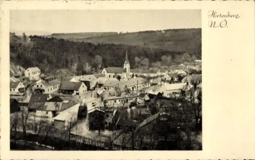 Ak Hirtenberg an der Triesting Niederösterreich,  N.O., Stadtansicht, Kirche, Häuser, Bäume