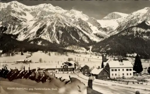 Ak Kulm Ramsau Steiermark, mit Feisterscharte