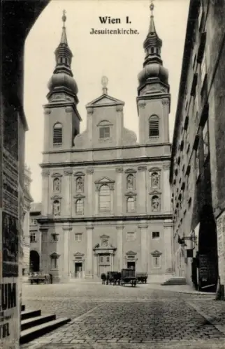 Ak Wien 1 Innere Stadt, Jesuitenkirche, Wien I.,  