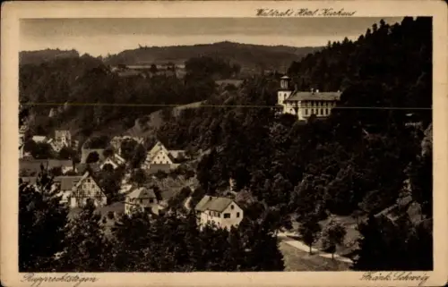 Ak Rupprechtstegen Hartenstein an der Pegnitz Mittelfranken,  Waldrab's Hool Kurhaus, Landschaft,