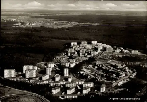 Ak Neu Isenburg in Hessen, Fliegeraufnahme der Wohnsiedlung