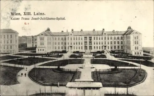 Ak Wien 13 Hietzing Lainz, Kaiser Franz Josef-Jubiläums-Spital