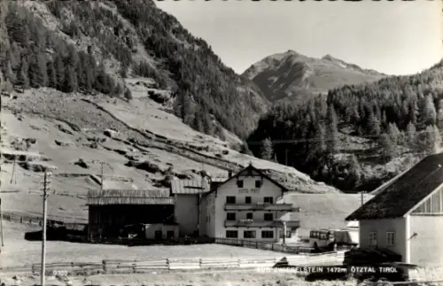Ak Zwieselstein Sölden in Tirol, Hotel Post