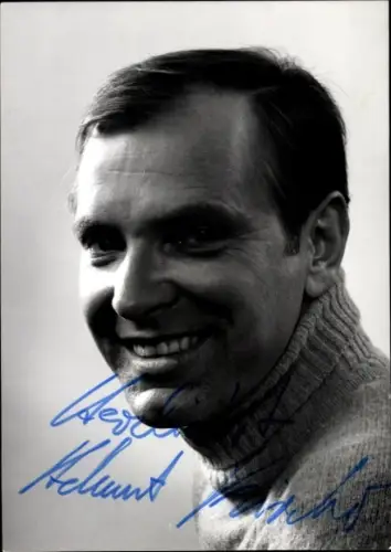 Foto Schauspieler Helmut Kircher, Portrait, Autogramm
