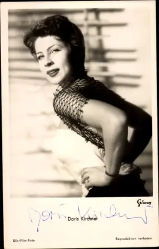 Ak Schauspielerin Doris Kirchner, Portrait