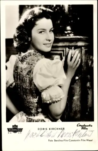 Ak Schauspielerin Doris Kirchner, Portrait, Ja die Liebe in Tirol