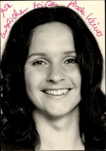 Foto Schauspielerin Gisela Keiner, Portrait, Autogramm