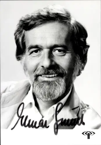 Ak Elmar Gunsch, Österreichischer Moderator, Autor und Schauspieler, Portrait
