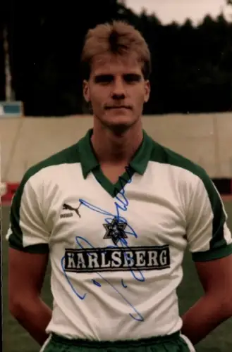 Autogramm Fußballer Dirk Bastian, FC Homburg, Portrait
