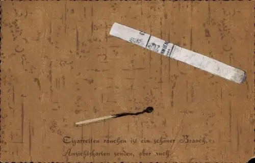 Ak Zigarette, Streichholz