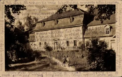 Ak Tännich Remda Rudolstadt Thüringen, Gutsschloss, Reichsferienheim Sozialistische Arbeiterjugend