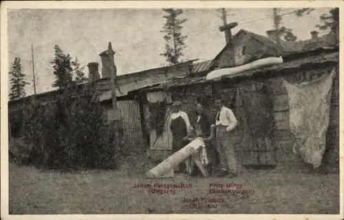 Ak Ulan Ude Werchne Udinsk Russland, Gerberei der Kriegsgefangenen