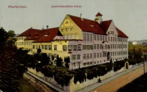 Ak Pfarrkirchen in Niederbayern, Landwirtschaftliche Schule