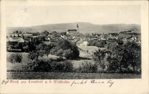 Ak Loosdorf an der Westbahn Niederösterreich, Gesamtansicht