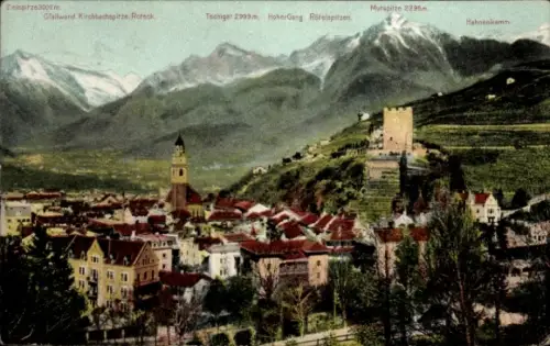 Ak Murau Steiermark, Berglandschaft, Zelspitze, Murspitze, Hahnenkamm
