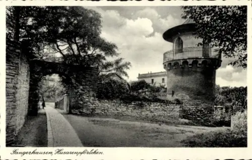 Ak Sangerhausen am Südharz, Husarenpförtchen