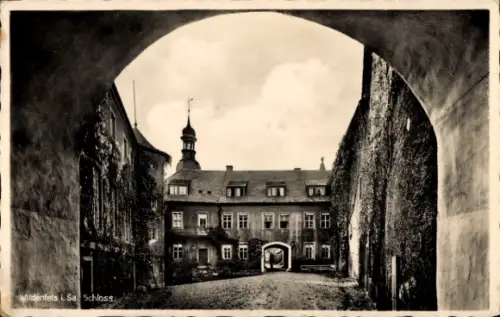Ak Wildenfels im Erzgebirge, Schloss