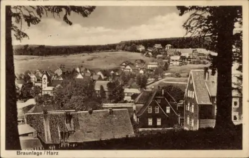 Ak Braunlage im Harz, Totale