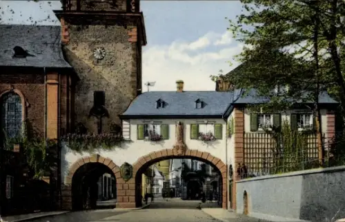 Ak Aschaffenburg in Unterfranken, Sandtor