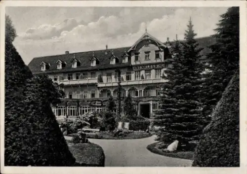 Ak Hahnenklee Bockswiese Goslar im Oberharz, Hotel Hahnenkleer Hof