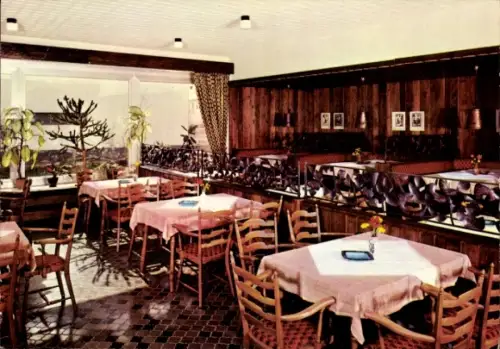 Ak Mehring an der Mosel , Weinstube-Restaurant, Café, Hotel Weller, Mosel, 5559 Mehring