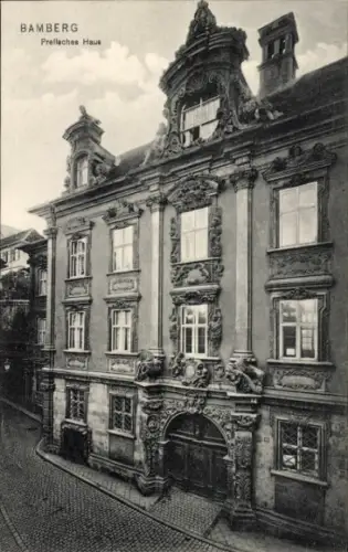 Ak Bamberg in Oberfranken,  Prelleches Haus,  Architektur