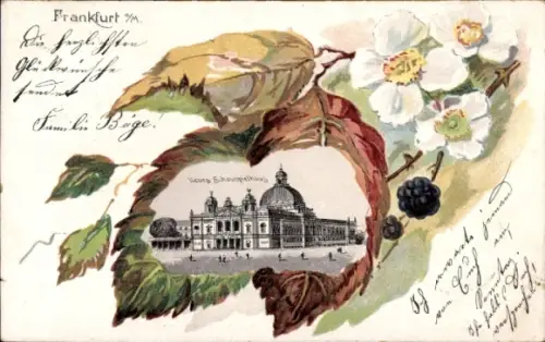 Passepartout Litho Frankfurt am Main, Schauspielhaus