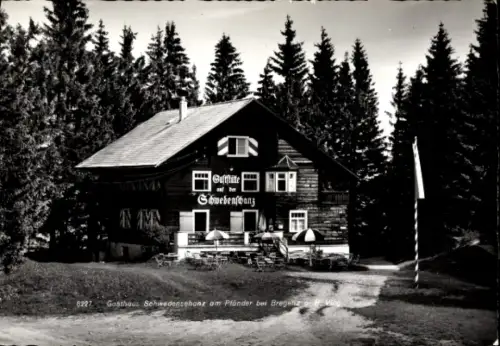 Ak Lochau Vorarlberg, Gasthaus Schwedenschanz am Pfänder