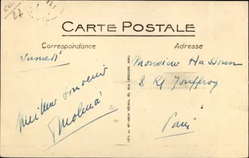 Ak Bernay Eure, La Rue du Pont Ravet