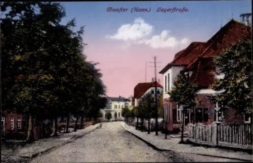 Ak Munster Niedersachsen, Lagerstraße