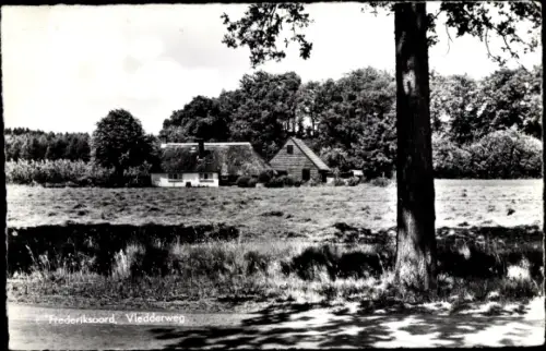 Ak Frederiksoord Drenthe, Vledderweg