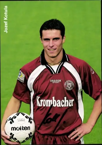 Autogrammkarte Fußballer Josef Kotula, Sportfreunde Siegen, Autogramm