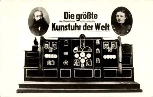 Ak Größte astronomische Kunstuhr der Welt