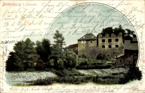 Ak Gießen an der Lahn Hessen, Badenburg