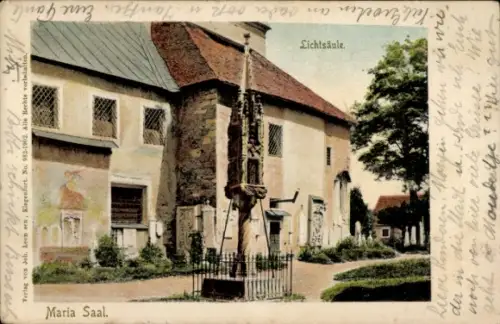Ak Maria Saal in Kärnten, Lichtsäule