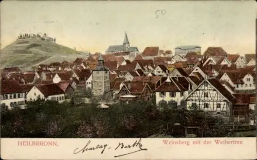 Ak Heilbronn in Baden Württemberg, Weinsberg, Weibertreu