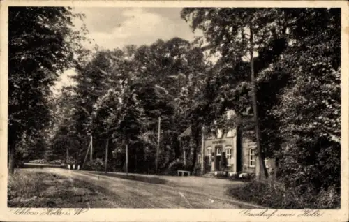 Ak Schloß Holte Stukenbrock in Westfalen, Gasthof zur Holte