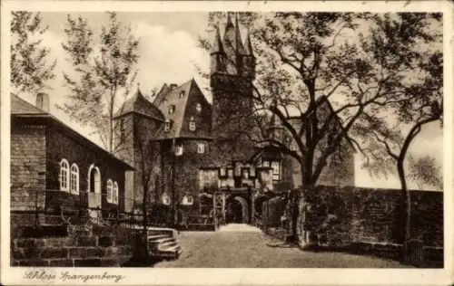 Ak Spangenberg in Hessen, Schloss
