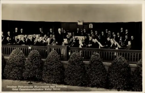 Ak Dresdner Philharmonie, Kurorchester Bad Pyrmont