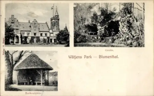 Ak Blumenthal Hansestadt Bremen, Wätjens Park