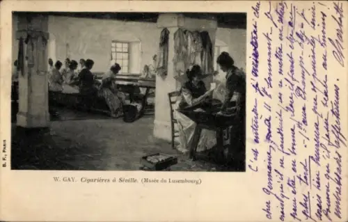 Künstler CPA Gay, W., Cigarieres a Seville