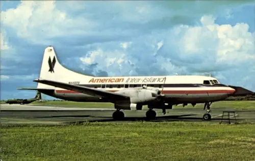 Ak Flugzeug Convair CV-440, American Airlines