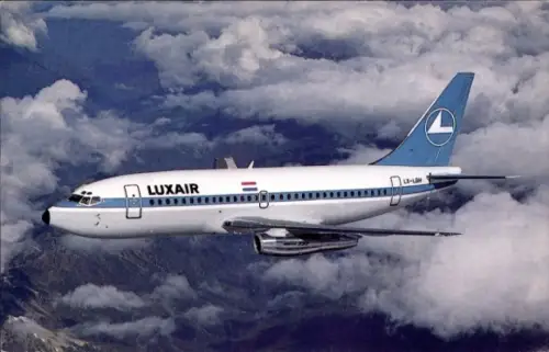 Ak Flugzeug Boeing 737-200, Luxair
