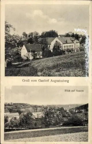 Ak Nossen in Sachsen, Gasthof Augustusberg