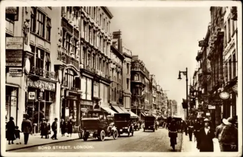 Ak London City England, Bond Street
