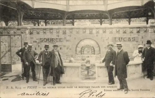 Ak Vichy Allier, Source Lucas