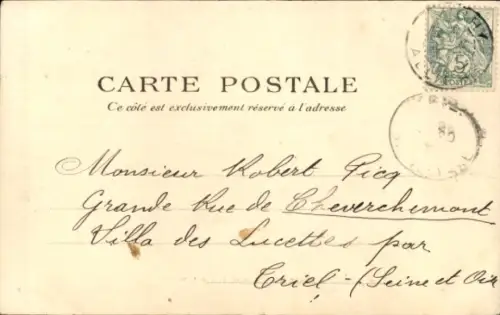 Ak Vichy Allier, Source Lucas